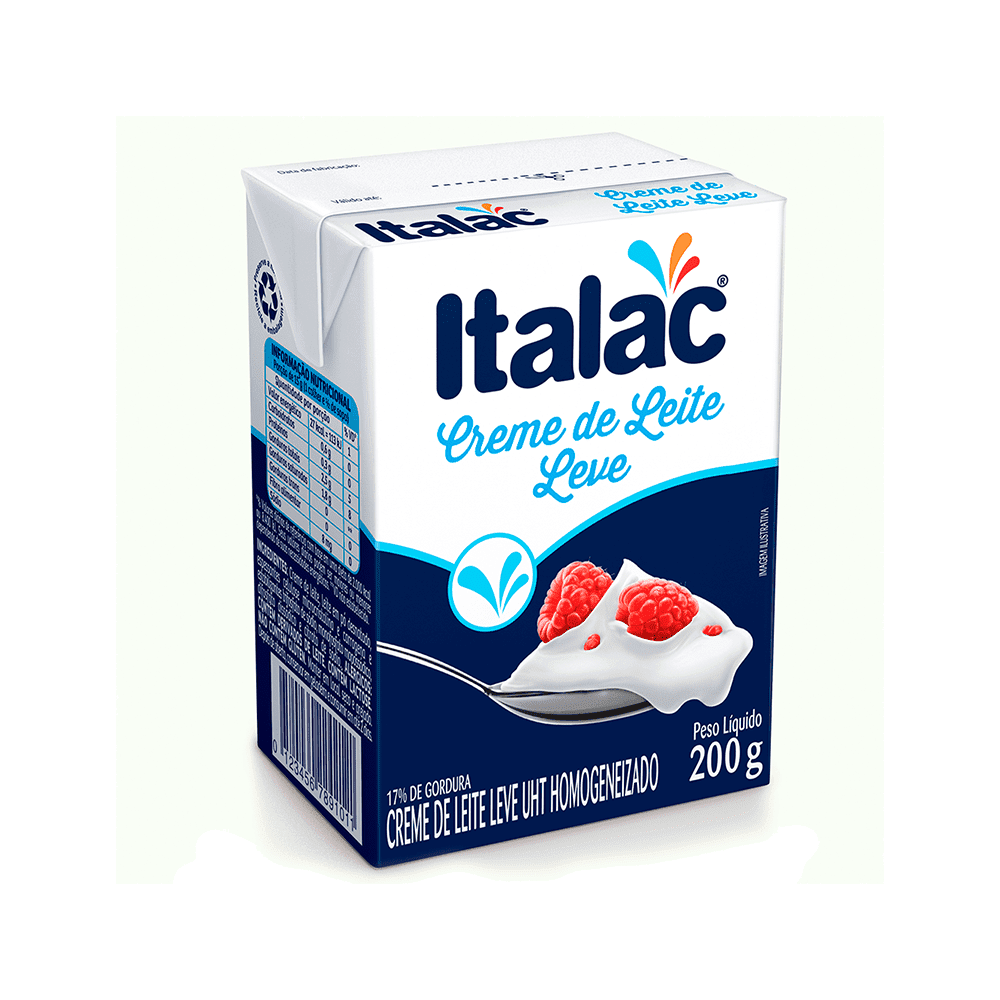 Creme de leite Italac caixa 200g