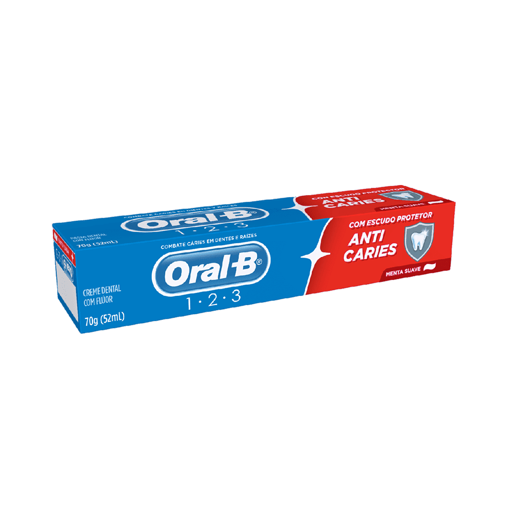 Creme dental Oral B caixa 70g