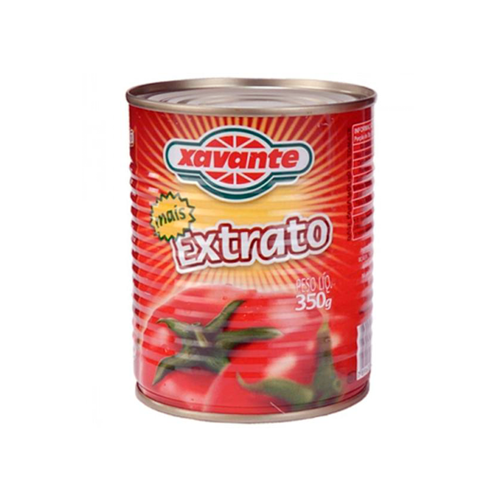 Extrato de tomate Xavante lata 350g