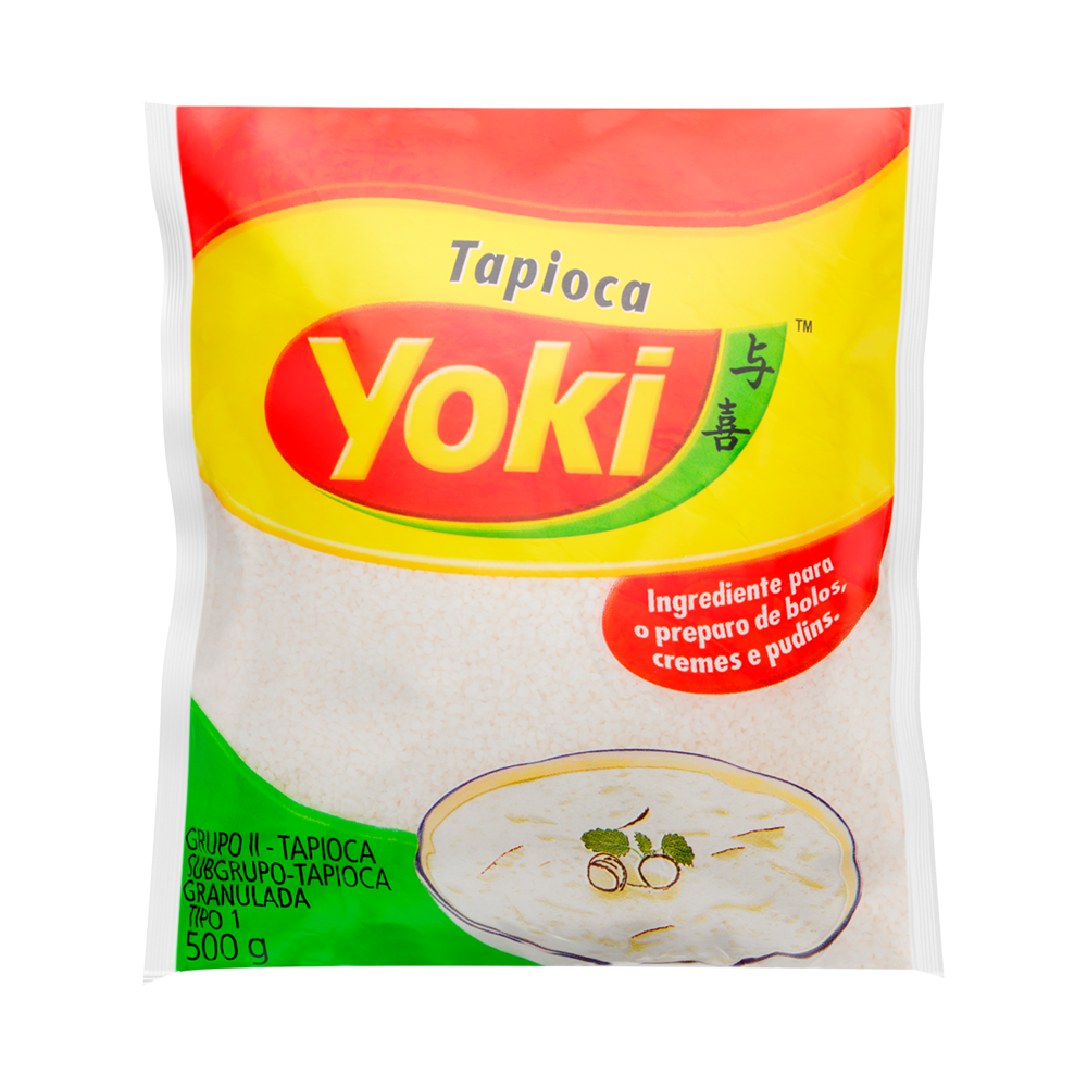 Farinha de tapioca Yoki pacote 500g