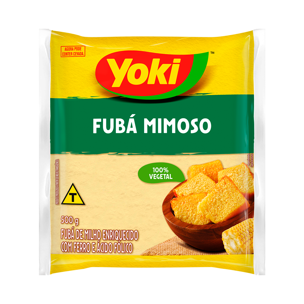 Fubá mimoso Yoki pacote 500g