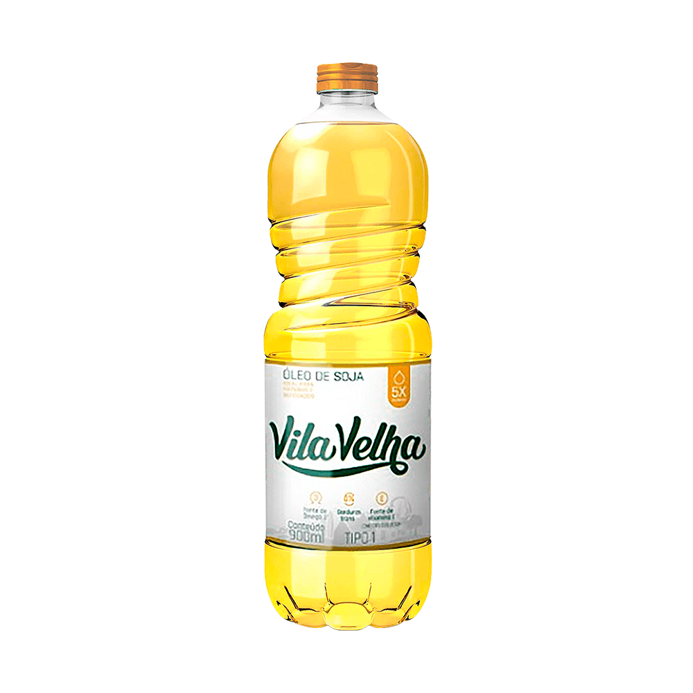 Óleo de soja Vila Velha garrafa 900ml