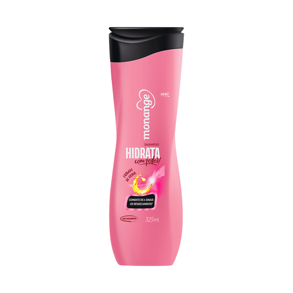 Shampoo Monange Fragrâncias frasco 325ml