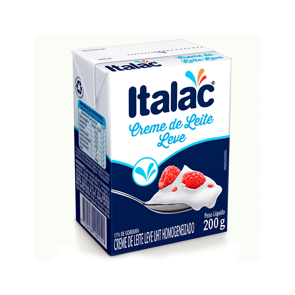 Creme de leite Italac caixa 200g