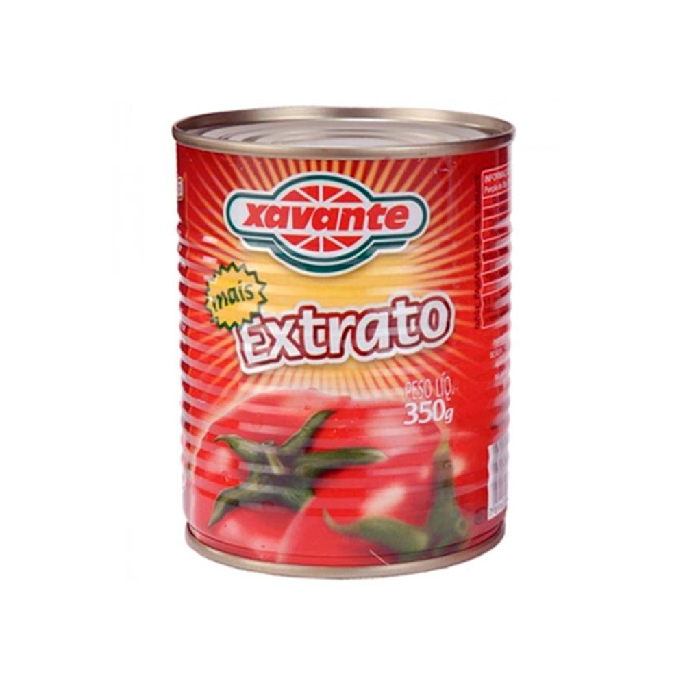 Extrato de tomate Xavante lata 350g