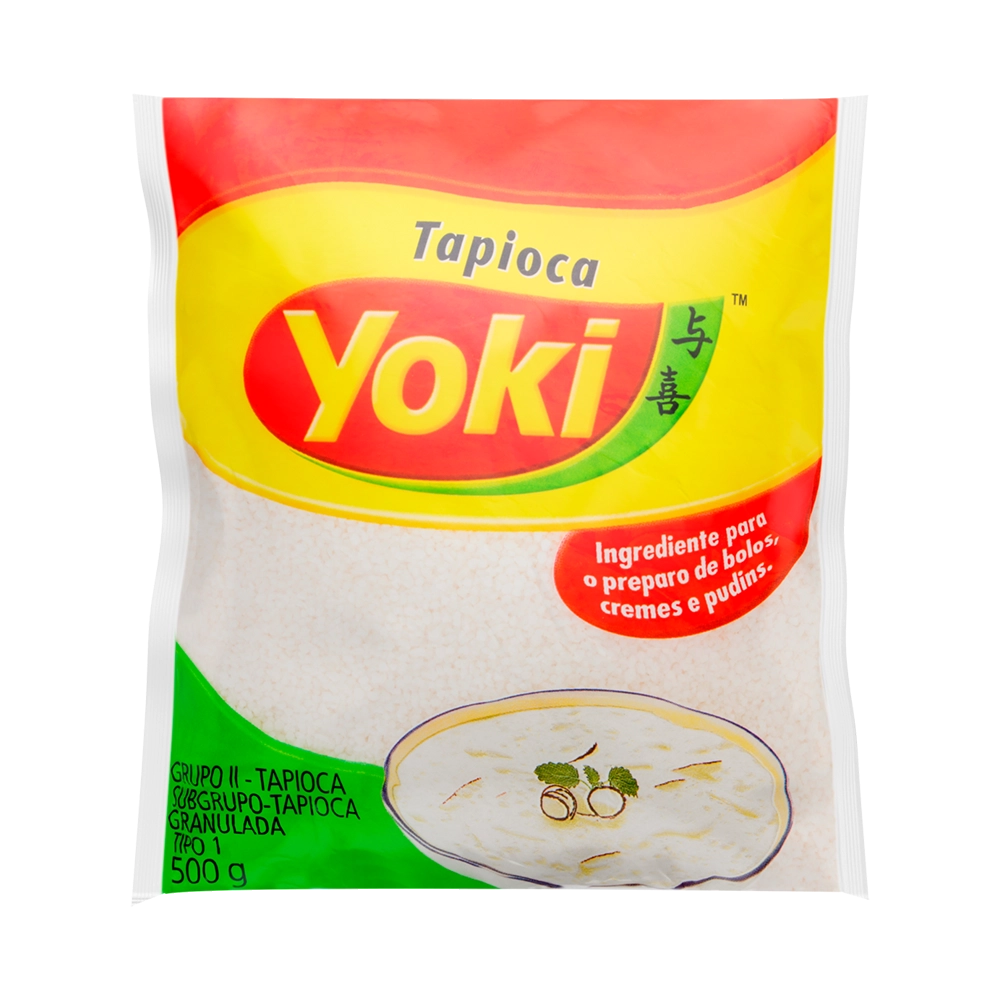 Farinha de tapioca Yoki pacote 500g