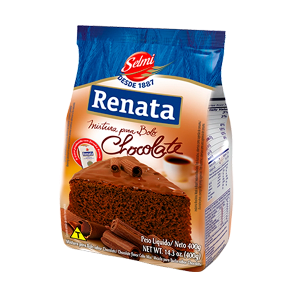 Mistura para bolo Renata sabores pacote 400g